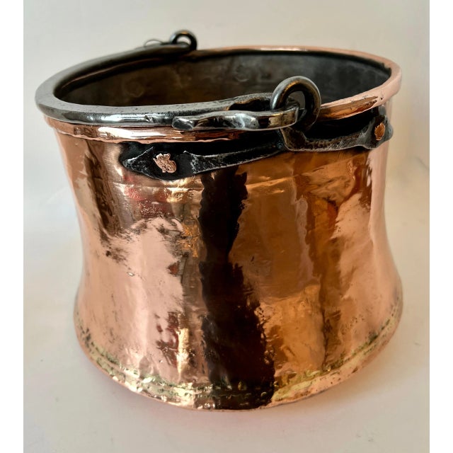 19th English Century Copper Pot Centerpiece Jardiniere or Planter For Sale - Image 4 of 8