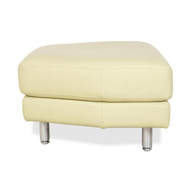 Model 3000 Ottoman in Leather from Rolf Benz For Sale - Image 10 of 11