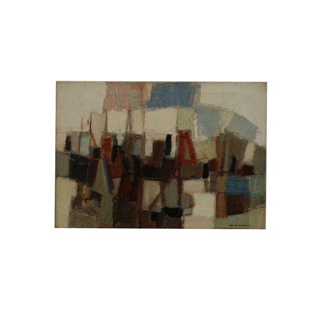 Dick Zwier, Abstract Composition, Oil Painting For Sale