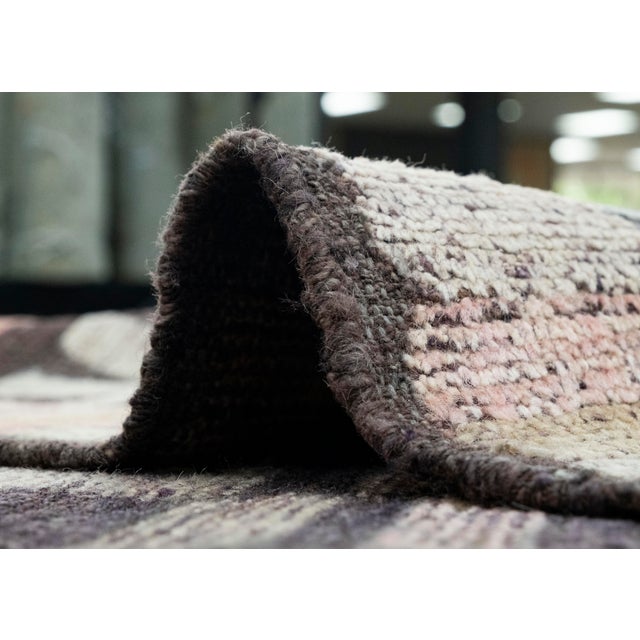 Chocolate Turkish Kilim Oriental Handmade Flatweave 10'2" x 12'7" #18678 For Sale - Image 8 of 8