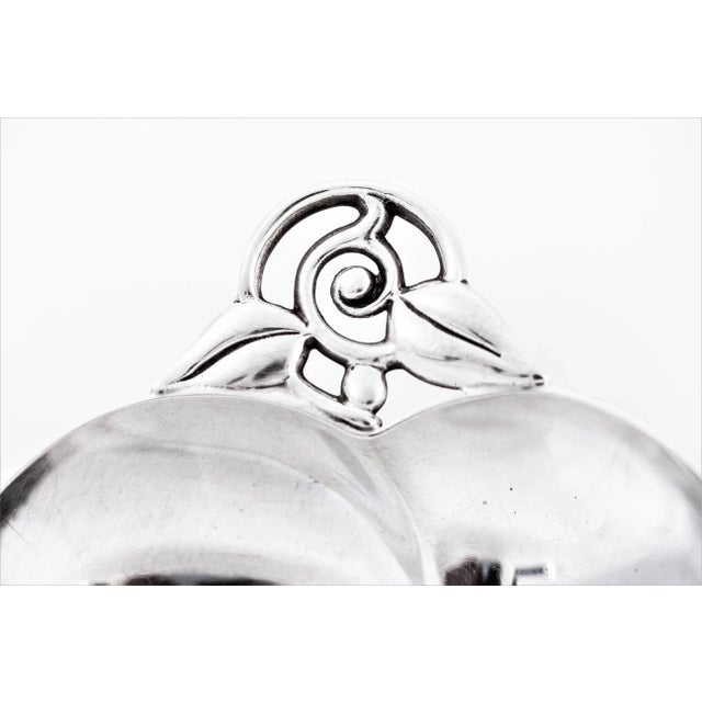 Tiffany and Co. Tiffany Sterling Apple Dishes For Sale - Image 4 of 6
