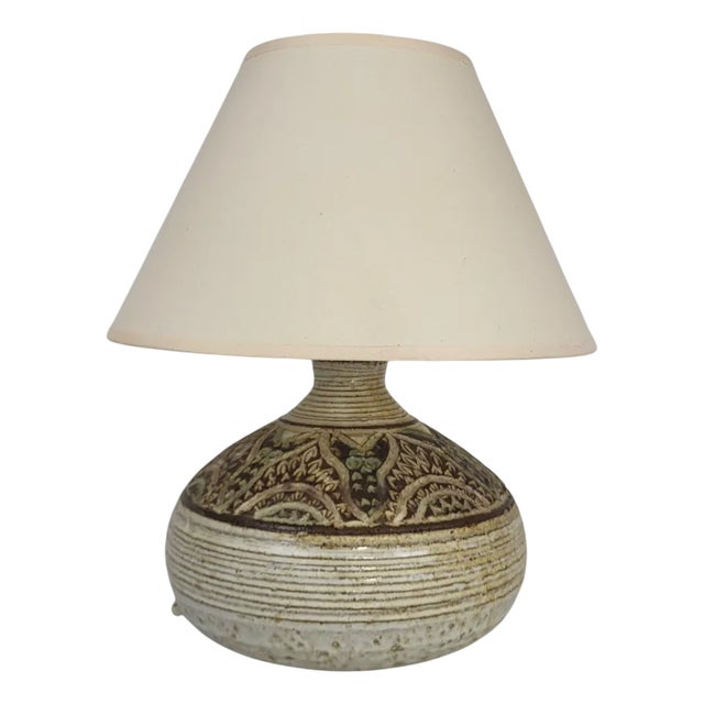 Ceramic Table Lamp by Marcel Giraud for Vallauris, 1960s For Sale