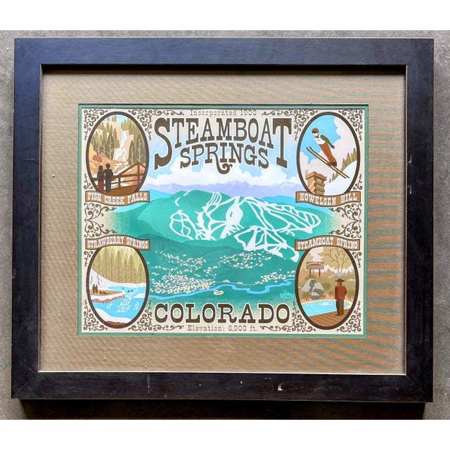 Steamboat Springs Framed Print by Steve Lowtwait For Sale In Denver - Image 6 of 12