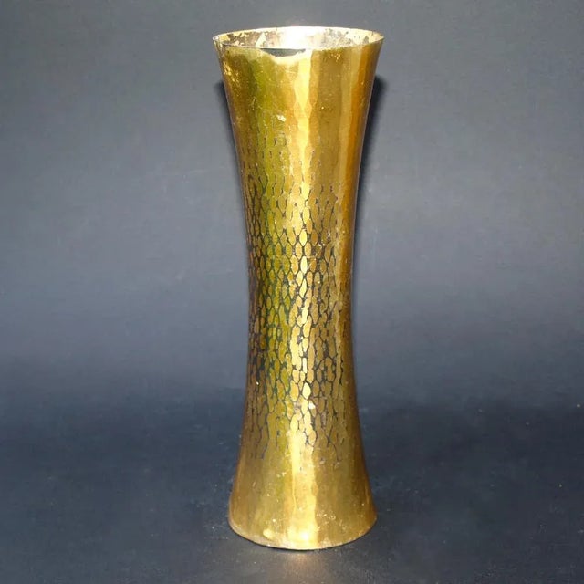 Mid-Century Golden Vase from Zanetto For Sale - Image 4 of 9
