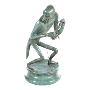 Mihail Mikhailovich Chemiakin Bronze Statue Igor Stravinsky, Circa 1985