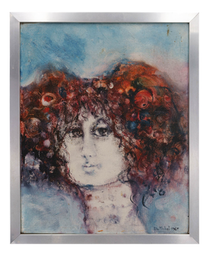 Ellinor Michel, Self-Portrait, 1969, Oil on Canvas