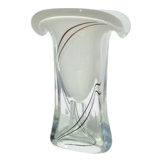 Art Glass by Adam Jablonski Dated 1992 For Sale