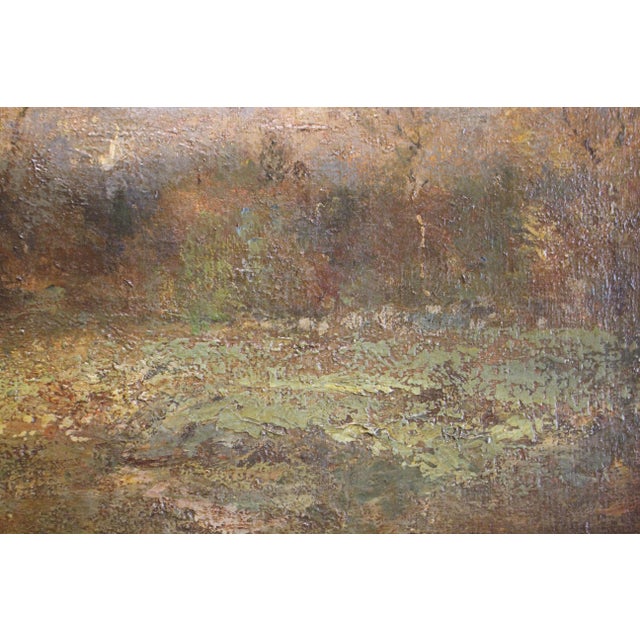 1900 - 1909 Circa 1900 American Oil on Canvas Painting by Frederick Ballard Williams For Sale - Image 5 of 9
