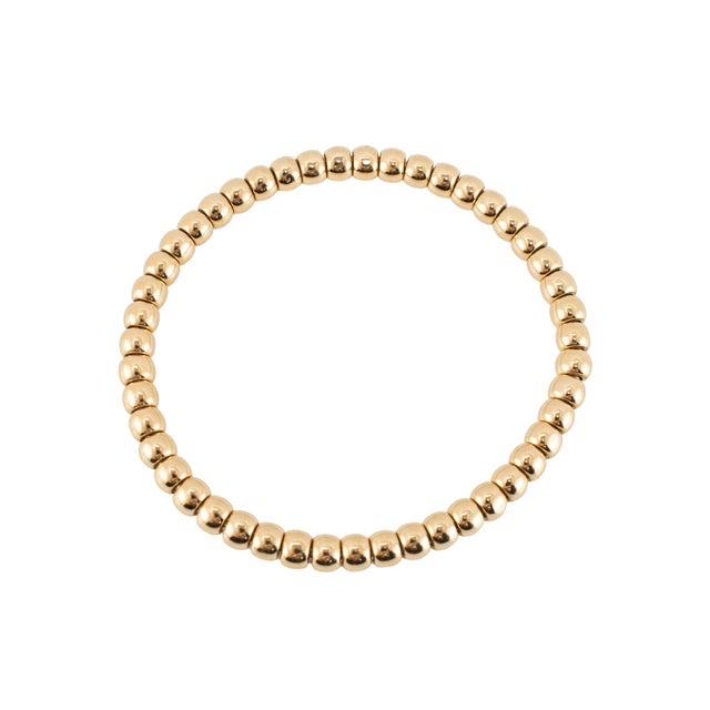 Gender: Ladies Metal Type: 14K Yellow Gold Length: 7.00 inches Width: 5.45 mm Weight: 15.84 grams Ladies custom made...