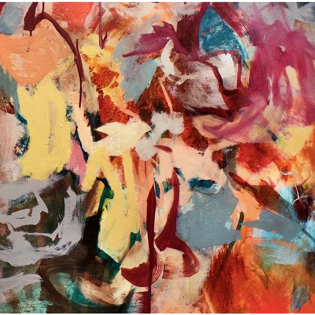 Oversized Original Abstract Oil Painting For Sale - Image 4 of 4