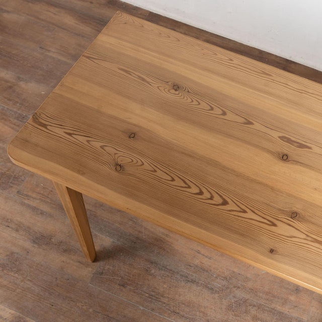 19th Century Swedish Pine Side Table With Drawer For Sale - Image 4 of 11
