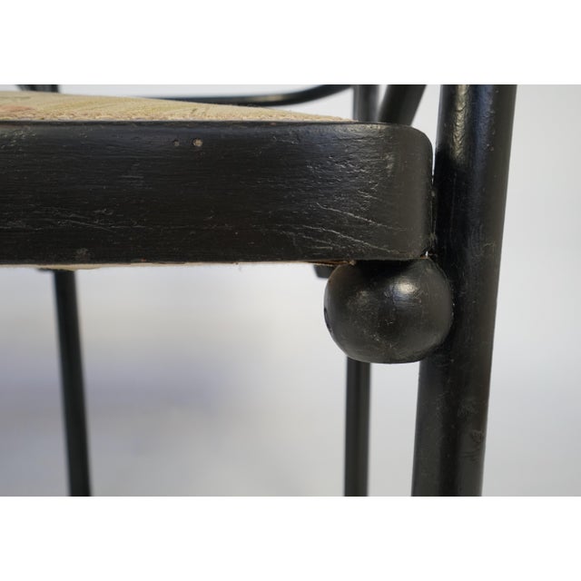 Josef Hoffmann Bat Sofa and Chairs by Josef Hoffmann for Jacob & Josef Kohn, 1905, Set of 3 For Sale - Image 9 of 17