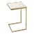 Lawler Marble, Accent Table, Gold For Sale