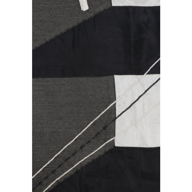Rug & Kilim’s Contemporary Astronomical Tapestry in Black, Gray & White Tones For Sale In New York - Image 6 of 9