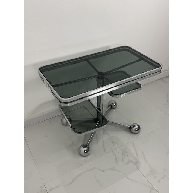 Allegri Parma Coffee Table with Wheels, 1970s For Sale - Image 4 of 11
