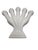 Wedgwood Wedgwood Williamsburg Restoration Five Finger Ceramic Posey Holder For Sale - Image 4 of 5