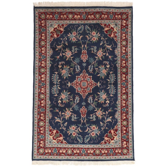 American Traditional Style Vintage Rug, 05'09 X 08'09 For Sale - Image 10 of 10