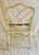 Chinese Vintage English Chinese Chippendale White Painted Arm Chair Classic Arm Chair in the English Chinese Style For Sale - Image 3 of 8