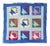 1940s Amish Ohio Baskets Crib Quilt For Sale