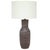 Design Technics Lee Rosen Brown Pottery Table Lamp For Sale - Image 10 of 10
