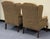 Textile Late 20th Century Upholstered Wingback Chairs - A Pair For Sale - Image 7 of 12