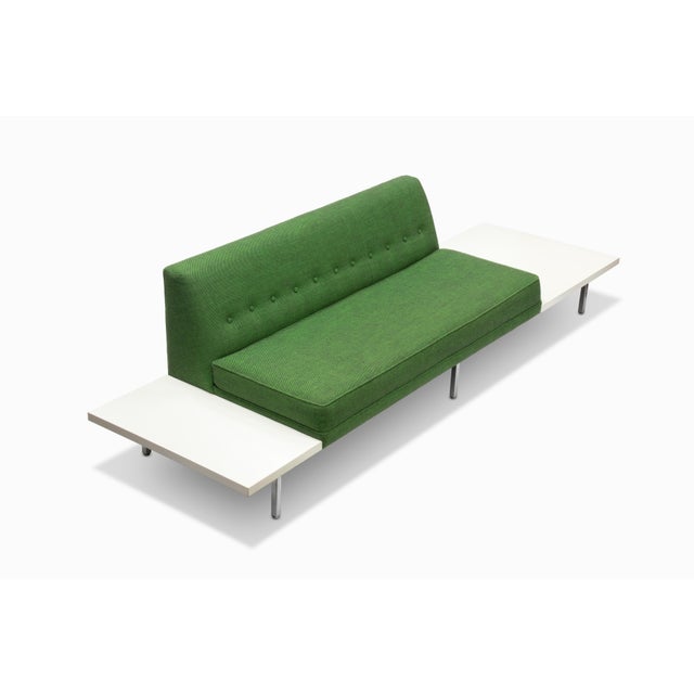 Mid 20th Century Vintage Mid Century Sofa With Tables by George Nelson for Herman Miller For Sale - Image 5 of 10