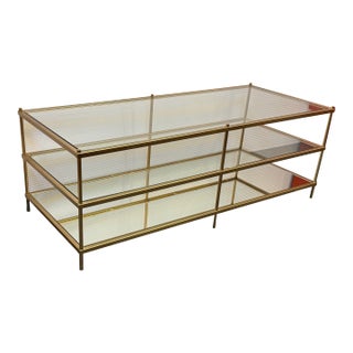 West Elm Terrace Coffee Table For Sale