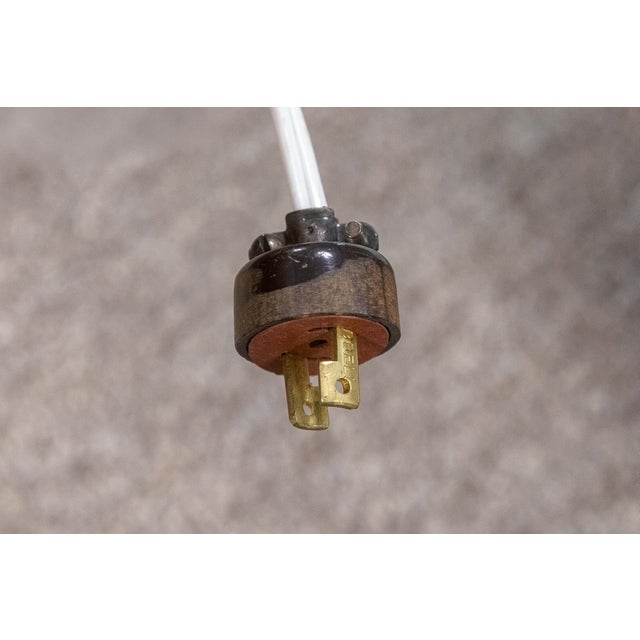 1970s Vintage 1970s Fabio Lenci for Guzzini Italian Arc Floor Lamp Mid Century Modern For Sale - Image 5 of 10