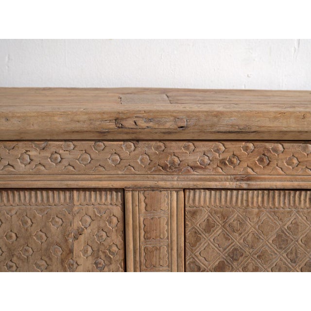 Antique Carved Pine Sideboard For Sale - Image 11 of 15