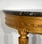 Beige Louis XVI Style Console Table in Marble and Golden Wood For Sale - Image 8 of 18