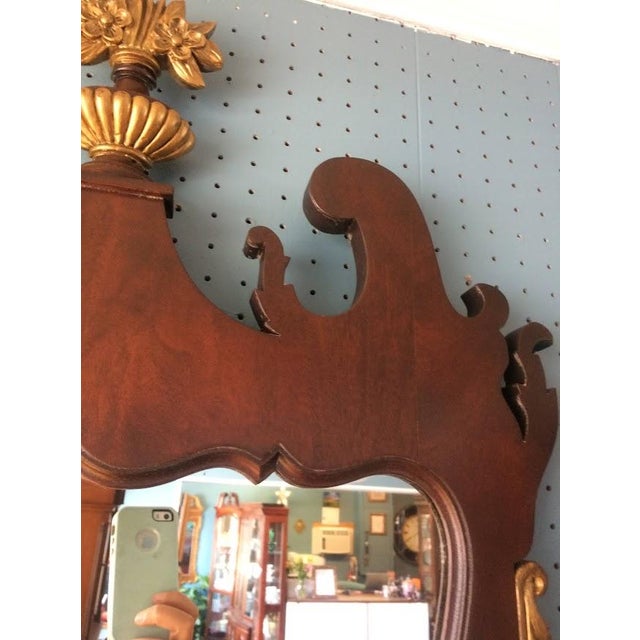 Vintage Federal Style Mirror For Sale - Image 9 of 10