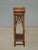 Vintage French Counry Bamboo Rattan Plant Stand ~ Side Table For Sale - Image 4 of 14