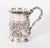 Antique Victorian Silver Plated Embossed and Engraved Mug from G R Collis, 1835 For Sale - Image 11 of 18