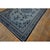 Chinese 1850s Blue and Navy Antique Chinese Peking Ningxia Hand Knotted Rug 5'7" X 8'10" For Sale - Image 3 of 9