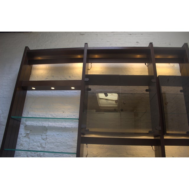 Brown Vintage German Omnia Wall Unit, 1970 For Sale - Image 8 of 16