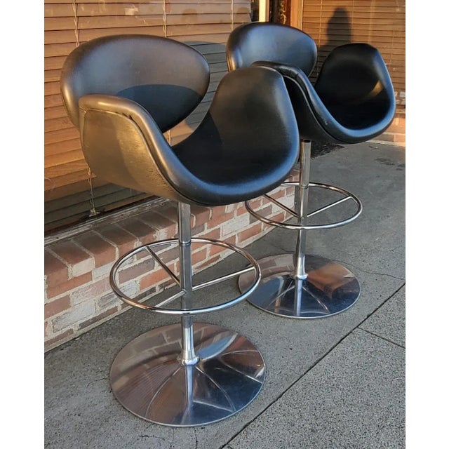 1965 Pierre Paulin "Little Tulip" Bar Stools by Artifort - a Pair For Sale - Image 13 of 13