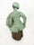 Green Clay Sculptures, France, 1970s, Set of 2 For Sale - Image 11 of 12