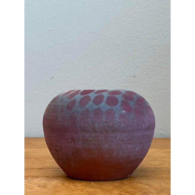 Vintage Original Studio Pottery Vase For Sale - Image 4 of 12