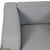 Vintage LC2 Chair in Grey-Blue Fabric by Le Corbusier, 2010s For Sale - Image 3 of 12