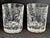 Offered is a set of 8 Double Old Fashioned crystal tumblers made my Godinger in the 1980s. They are in the Palm pattern,...