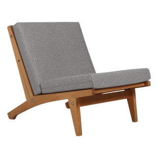 Lounge Chair Model GE-370 attributed to Hans J. Wegner for Getama, 1960s For Sale