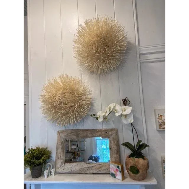 Rattan Urchin Ambient Light Shade For Sale - Image 10 of 12