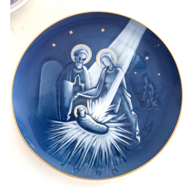 1930s Ceramic Christmas Wall Plates from Rosenthal, 1932-1943, Set of 11 For Sale - Image 5 of 18