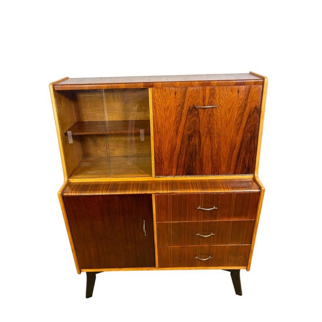 Mid-Century Teak Bureau Bookcase, 1960s For Sale - Image 13 of 13