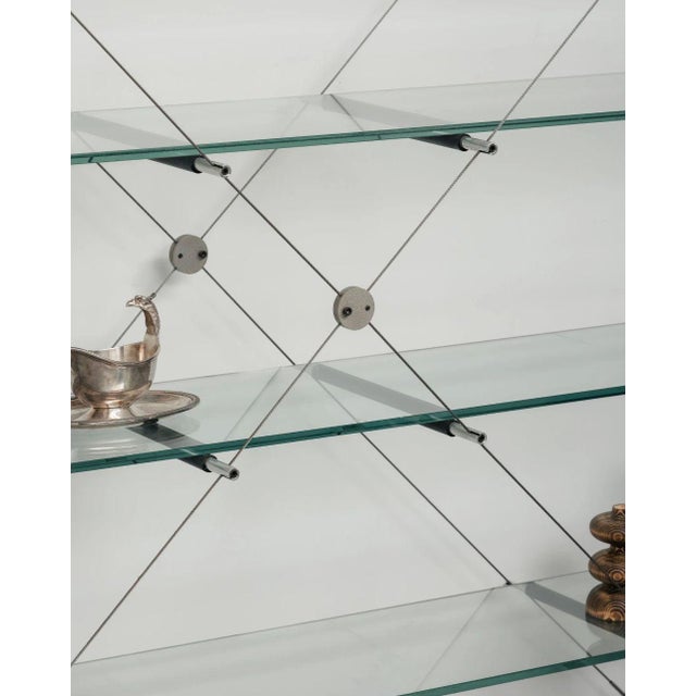 Vintage Bookcase by Xavier Matégot, 1980 For Sale - Image 4 of 9