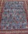 Persian Antique Afshar Rug in unique Blue tones in the Background and All-Over Small Tribal Motifs. Woven Arts / rug...
