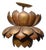 Feldman Lotus Pendent Light Fixture For Sale
