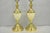 Hollywood Regency Vintage Stiffel Hollywood Regency Cream Enamel Brass Urn Table Lamps - A Pair For Sale - Image 3 of 12