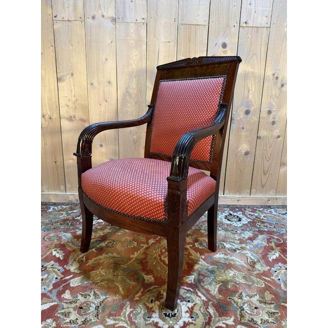 Period: 19th century Style: Consulat, Empire Condition: Perfect condition Material: Mahogany Length: 60Width: 45Height:...