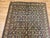 Antique Karabagh Gallery Rug, Hand-Knotted Wool, Allover Geometric Pattern, Navy & Tan, 7' X 14' For Sale - Image 12 of 17
